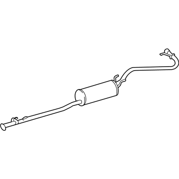 Toyota 17430-07092 Exhaust Tail Pipe Assembly