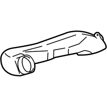 Toyota 55843-52010 Duct, Heater To Register