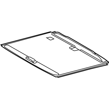 Toyota 63306-12130-B0 Trim Sub-Assy, Sunshade