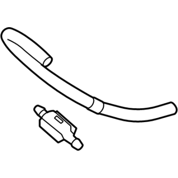 Toyota 867F2-48020 Washer Hose