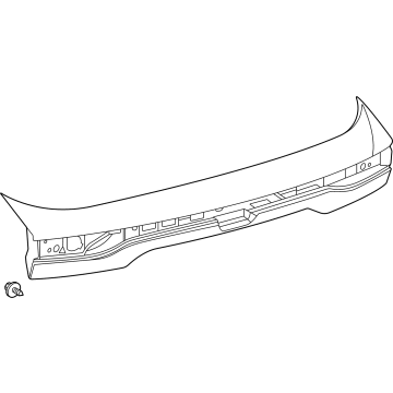 Toyota 76801-48541-C0 GARNISH Sub-Assembly, Ba