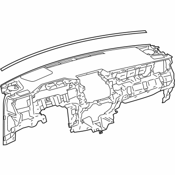 Toyota 55401-48310-C0 Instrument Panel