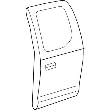 Toyota 67004-0C031 Panel Sub-Assy, Access Panel, LH