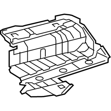 Toyota 77606-48060 Tank Shield