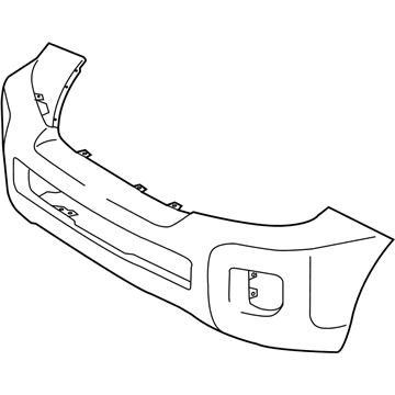 Toyota Land Cruiser Bumper - 52119-6A958