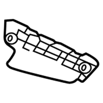 Toyota 52115-60141 Support, Front Bumper Side, RH