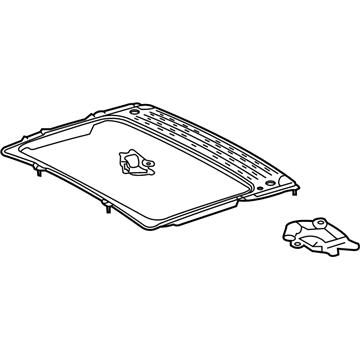 Toyota 63104-0C010 Sunroof Reinforcement