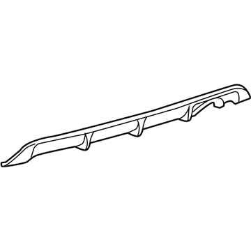 Toyota 52453-52010 Guard, Rear Bumper, Ct