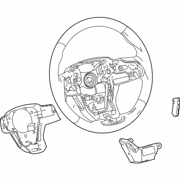 Toyota 45100-08260-C1 Steering Wheel