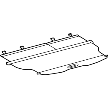 Toyota 64910-48070-B0 Cover Assembly, TONNEAU