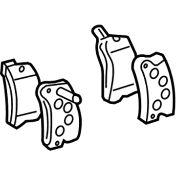 Toyota 04466-06030 Brake Pads