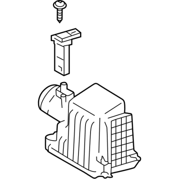 Toyota 17705-V1010 CAP SUB-ASSY, AIR CL