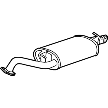 2009 Toyota Corolla Exhaust Pipe - 17430-0D460