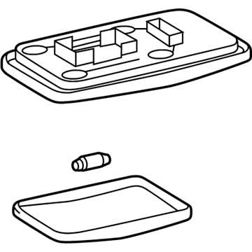 Toyota 81240-12060-B3 Dome Lamp Assembly