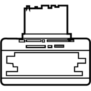 Toyota 74599-0E020 Air Bag Label