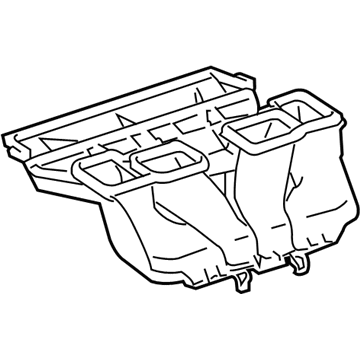 Toyota 55990-08010 Defroster Nozzle