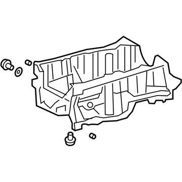 Toyota 11420-F2010 CRANKCASE Assembly, STIF