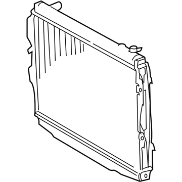 Toyota 16410-AZ057 Radiator