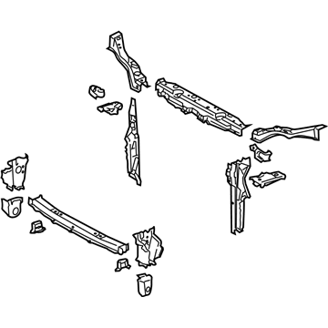 Toyota 53201-47020 Radiator Support