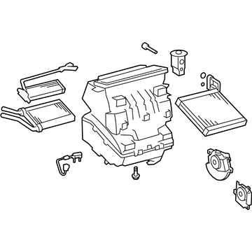 Toyota 87050-02B80 A/C & Heater Assembly