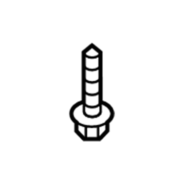 Toyota 90159-A0059 Bumper Cover Screw