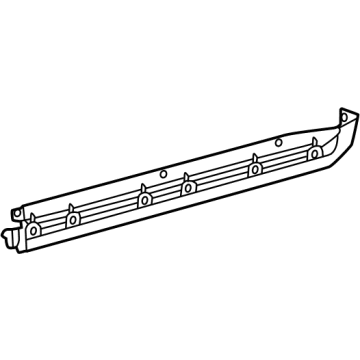 Toyota 75856-0C904 MOULDING, ROCKER PAN