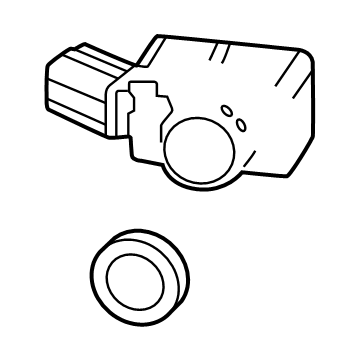 Toyota Crown Parking Assist Distance Sensor - 89341-K0070-P2