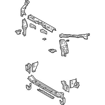 Toyota 53201-12B70 Radiator Support