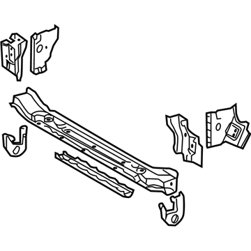 Toyota 57104-12291 Member Sub-Assy, Front Cross