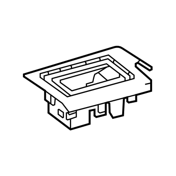 Toyota 74271-0C180 Switch Bezel