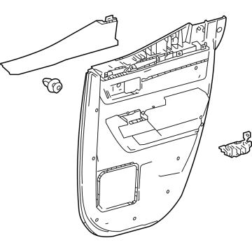 Toyota 67630-0C480-C2 Door Trim Panel