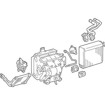 Toyota 87050-48042 Evaporator Assembly