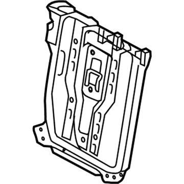 Toyota 71017-52800 Frame Sub-Assembly, Rear Seat