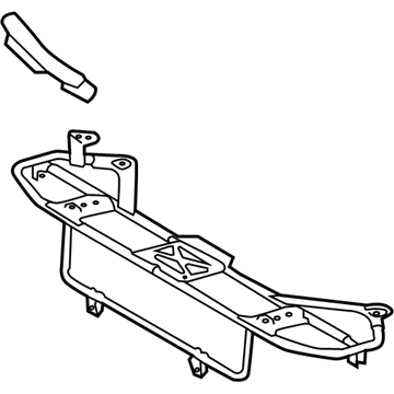 Toyota 71033-52020 Leg Sub-Assembly, Rear Seat