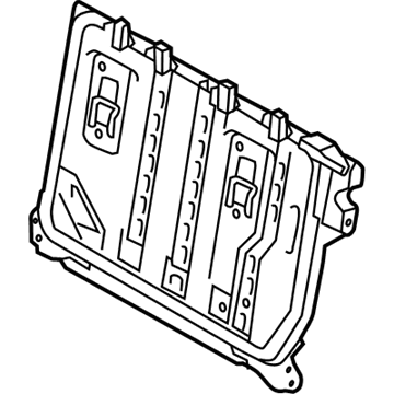 Toyota 71018-52620 Frame Sub-Assembly, Rear Seat