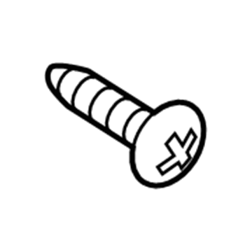 Toyota 90168-A0003 Rocker Molding Screw