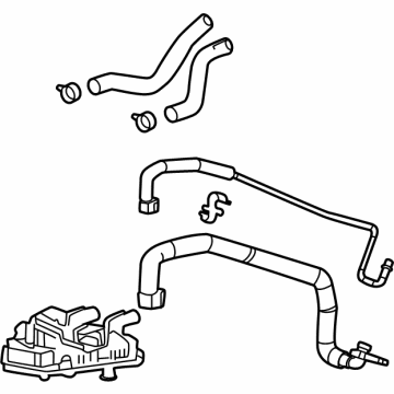 Toyota 88710-0CA00 TUBE & ACCESSORY ASS