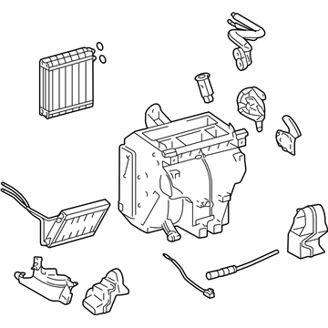 Toyota 87050-21151 Radiator Assy, Air Conditioner