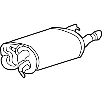 Toyota 17440-0H030 Muffler