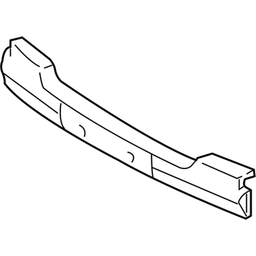 Toyota 52611-0C040 Absorber, Front Bumper Energy