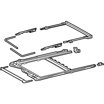 Toyota 63203-08031 Sunroof Frame