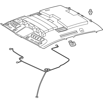 Toyota 63310-0CU70-B0 HEADLINING Assembly, Roof