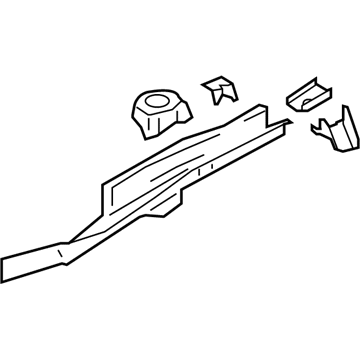 Scion SU003-01348 Lower Rail Assembly