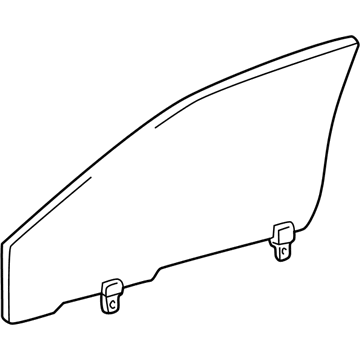 Toyota 68120-52090 Door Glass