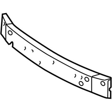 Toyota 52021-52020 Reinforcement, Front Bumper