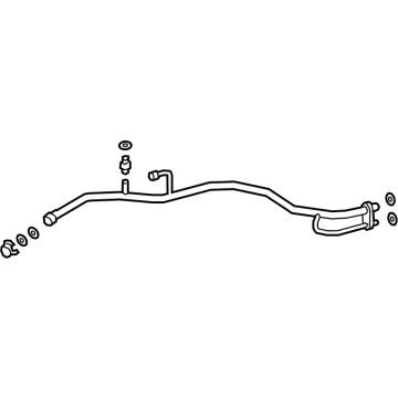 Toyota 88707-06250 Tube Assembly