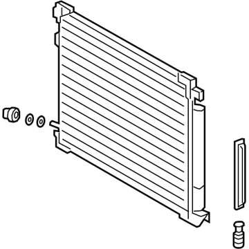 Toyota 884A0-06020 Condenser Assembly