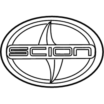 2014 Scion tC Emblem - PZ367-21106