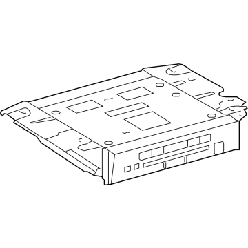 Toyota 86680-34120 Display Assembly, TELEVI