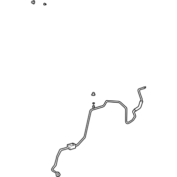 Toyota 88706-42270 Pipe, Cooler Refrigerant Liquid, A